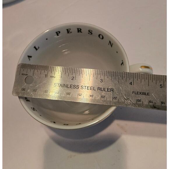 Princess House Porcelain Teacup & Saucer Vintage Car Design Inscribed Gold Trim - Picture 10 of 10